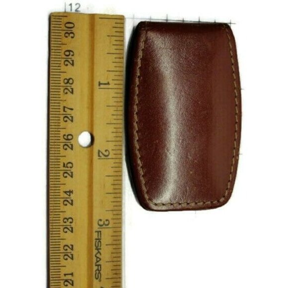 Genuine Leather Money Clip Wallet Credit Card Cash ID Holder Sheridan - Picture 2 of 8